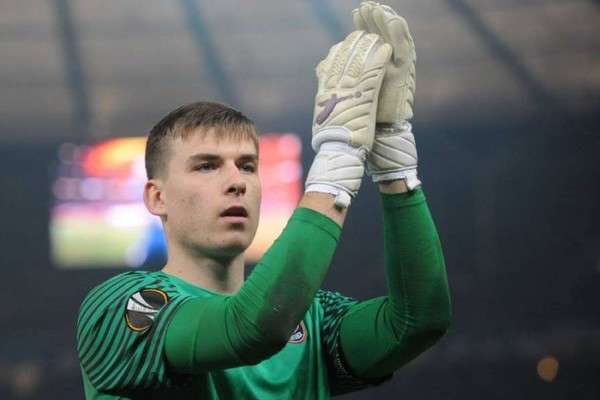 Лунін - наймолодший воротар в історії збірної України