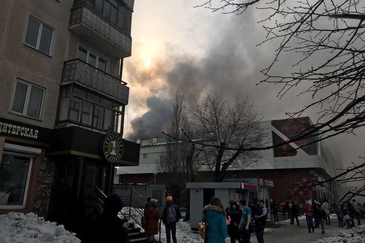 У Росії горить торговий центр: загинули четверо дітей