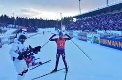 Останню чоловічу біатлонну гонку в сезоні виграв росіянин Цвєтков