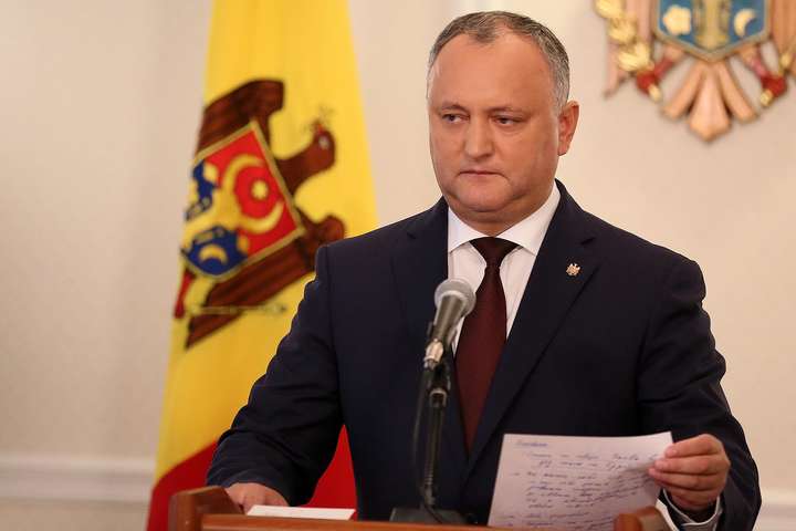 Додон прокоментував ідею об’єднання Молдови та Румунії