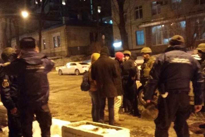 Затримано чоловіка, який побив охоронця польського посольства у Києві