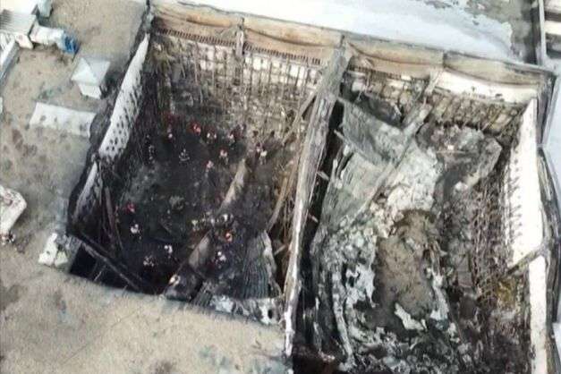 Як виглядає згорілий торговий центр в Кемерові, в якому загинуло понад 60 осіб (фото)