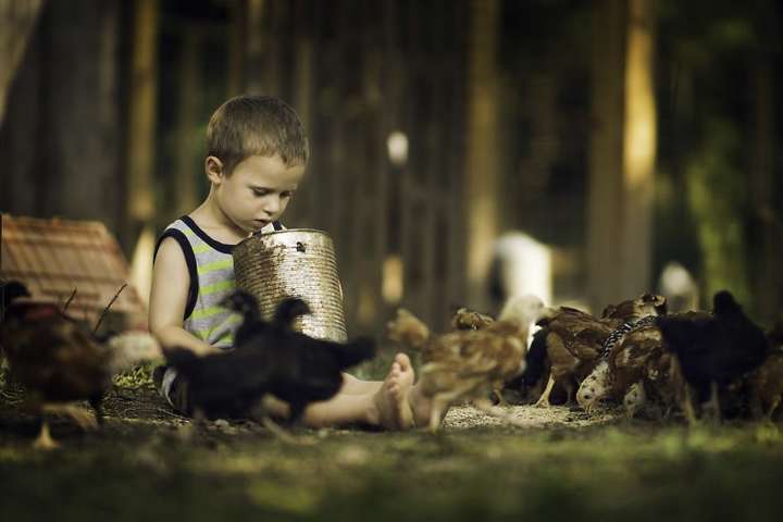 Чуттєвий фотопроект американсько-української родини про дитинство у селі