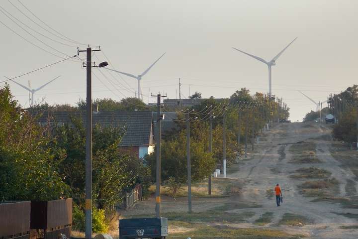На Запоріжжі встановлять ще кілька вітроелектростанцій