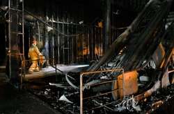 Фото з місця пожежі