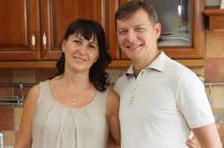 Олег Ляшко с женой Роситой