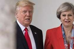  Дональд Трамп і Тереза Мей 