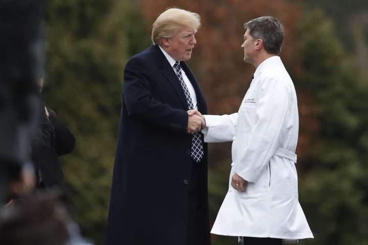 Трамп призначив особистого лікаря міністром у справах ветеранів