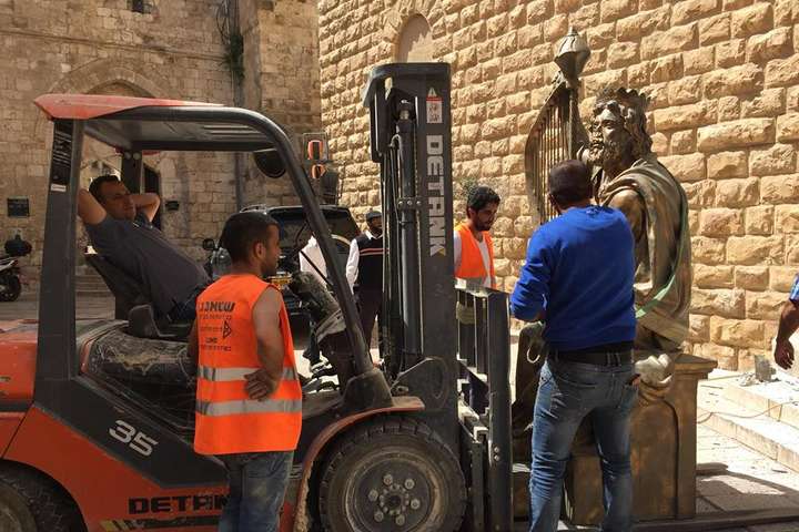В Єрусалимі знесли подаровану росіянами статую царя Давида