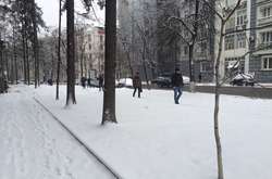 29 березня у Києві йде сніг
