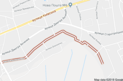 Вулиця Маяковського у м. Бровари