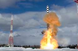 Росія випробувала міжконтинентальну балістичну ракету