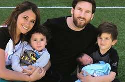 Счастливая семья  Лионеля Месси  