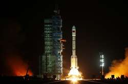 Запуск ракети-носія «Чанчжен-2-ЕФ» з космічним кораблем «Тяньгун-1» 