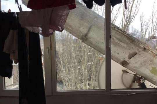 В Одесі сталася стрілянина через обвал балкону