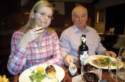 Сергій Скрипаль з донькою