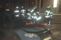  Автомобіль горів на вул. Анни Ахматової 