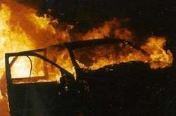 Вночі у Києві згоріли три іномарки