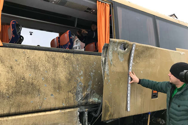 Теракт с польским автобусом во Львове: арестованы двое подозреваемых 