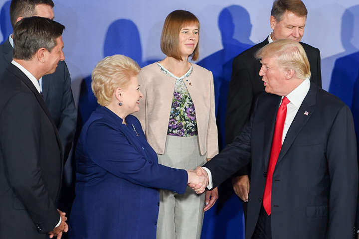 Президент Литви розповіла Трампу про героїчних українських військових