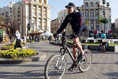 Влада хоче, щоб до 2025 року 5% поїздок у Києві здійснювались велосипедом