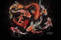 Медсестра створює неймовірні картини шприцом. Добірка робіт