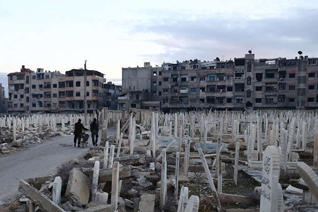 Через авіаудари у сирійському місті Дума загинули 32 особи