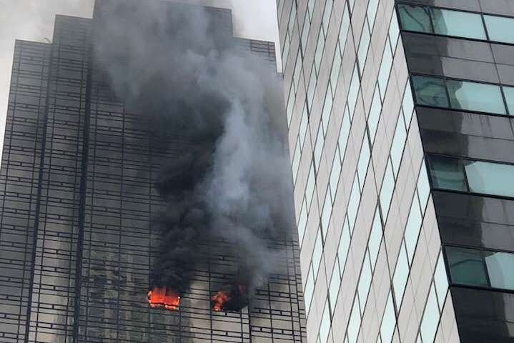 В Нью-Йорку спалахнула пожежа у хмарочосі Trump Tower