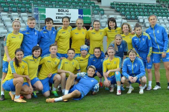 Жіноча збірна України провела останні приготування до матчу відбору ЧС-2019 з Данією