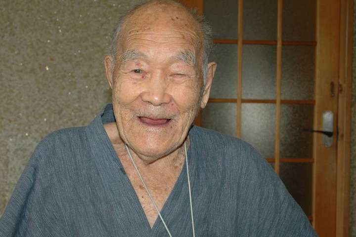 Японец стал самым пожилым мужчиной в мире