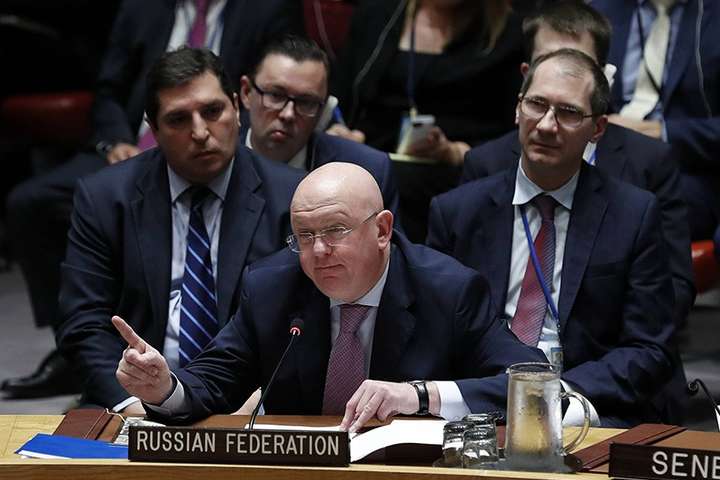Лысая гопота в Совбезе ООН - это уровень дипломатии нынешней России