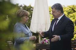  Зустріч Петра Порошенка з Ангелою Меркель 10 квітня 2018 року  