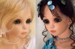 Сказочной красоты фарфоровые куклы