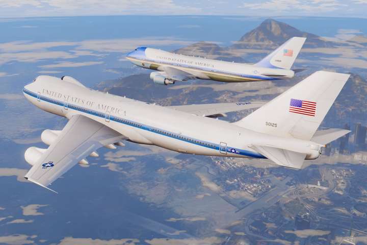 У США в повітря підняли Boeing E-4B, який називають «літак Судного дня» 