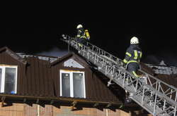 Ліквідація пожежі у Броварах