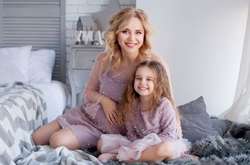 Лилия Ребрик с дочкой