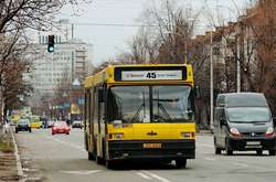 Пасажирів автобуса №45 у Києві возив п’яний водій (відео)