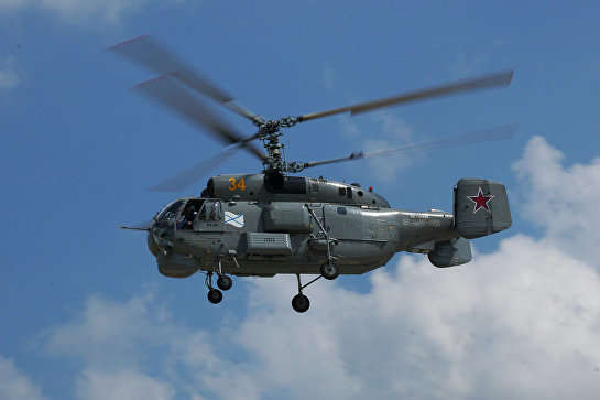 Падіння російського військового вертольота: загинули двоє людей