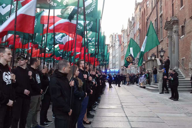 У Гданську пройшов марш ультраправих. Влада каже, що нічого не знала