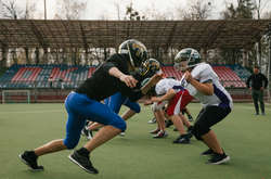 У Вінниці півсотні претендентів виборювали місце у збірній України з американського футболу