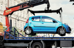 Евакуація неправильно припаркованого автомобіля