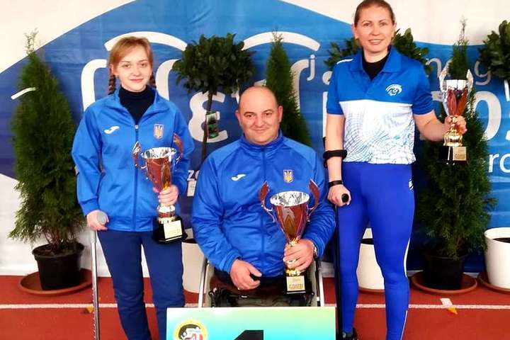 Українські паралімпійці виграли етап Кубку світу з кульової стрільби, здобувши 20 медалей