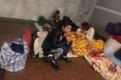 Табір циган на столичному вокзалі