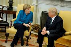 Трамп зустрінеться з Меркель 27 квітня 