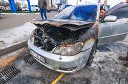  Біля гіпермаркету &laquo;Епіцентр&raquo; спалахнув автомобіль Toyota 