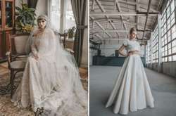 Классическое и современное свадебное платье
