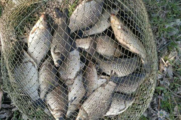 Правопорушників, які займалися незаконним виловом риби, затримали на Вінниччині