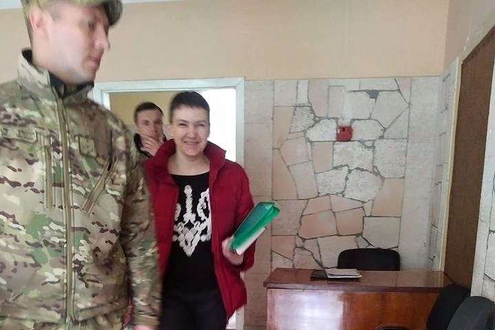 З’явилися свіжі фото Савченко із Центру судово-психіатричної експертизи