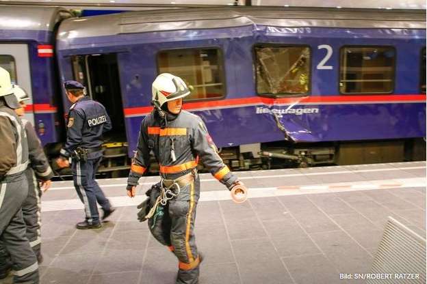 В Австрії сталася аварія на залізниці: десятки травмованих