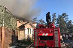 Ліквідація пожежі у ресторані